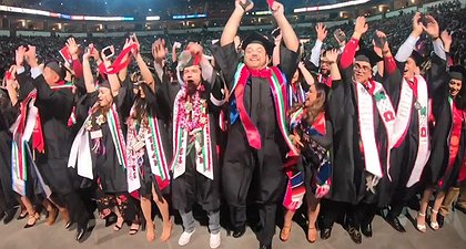 Fresno State Throws Huge Chicano/Latino Graduation Ceremony With Mariachi And Folklorico
