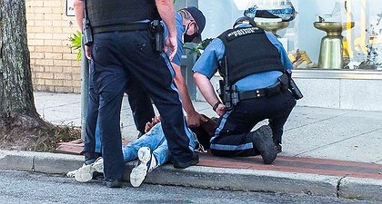 Police Use Brutal Force Against Latino Boy For Not Wearing Bike Helmet