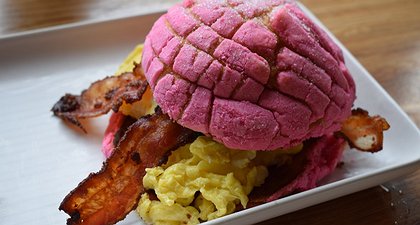 This Spot Serves Concha Breakfast Sandwiches